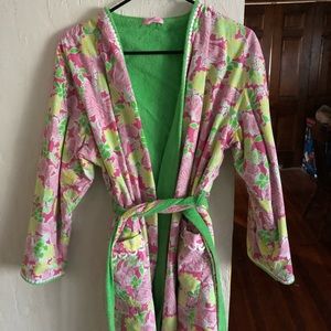 Lilly Pulitzer bathrobe